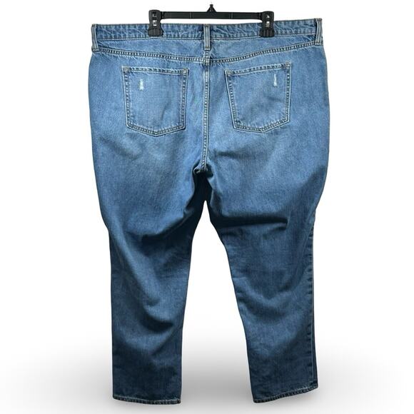 GAP Sexy Boyfriend‎ Fit Jeans Women's Plus Size 20 Casual Midrise Trendy Curvy - Picture 2 of 4